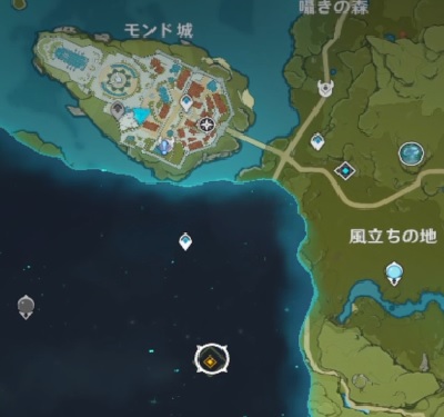 海賊の秘宝手がかりの場所地図
