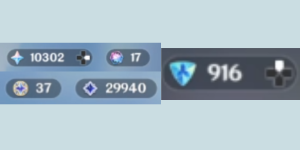 茲白ガチャ前_原石等